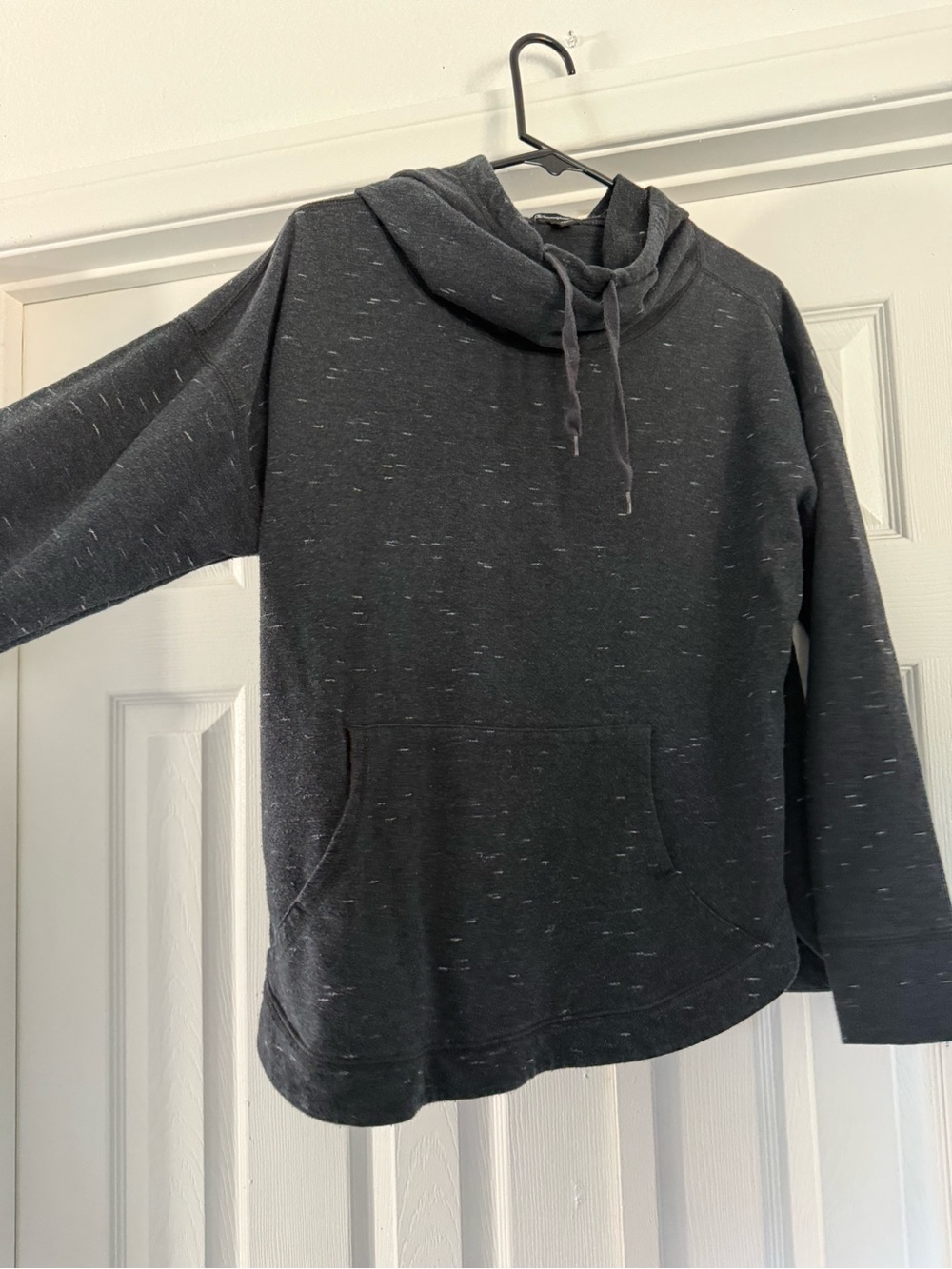 Champion Dark Gray Speckled Crewneck Hoodie